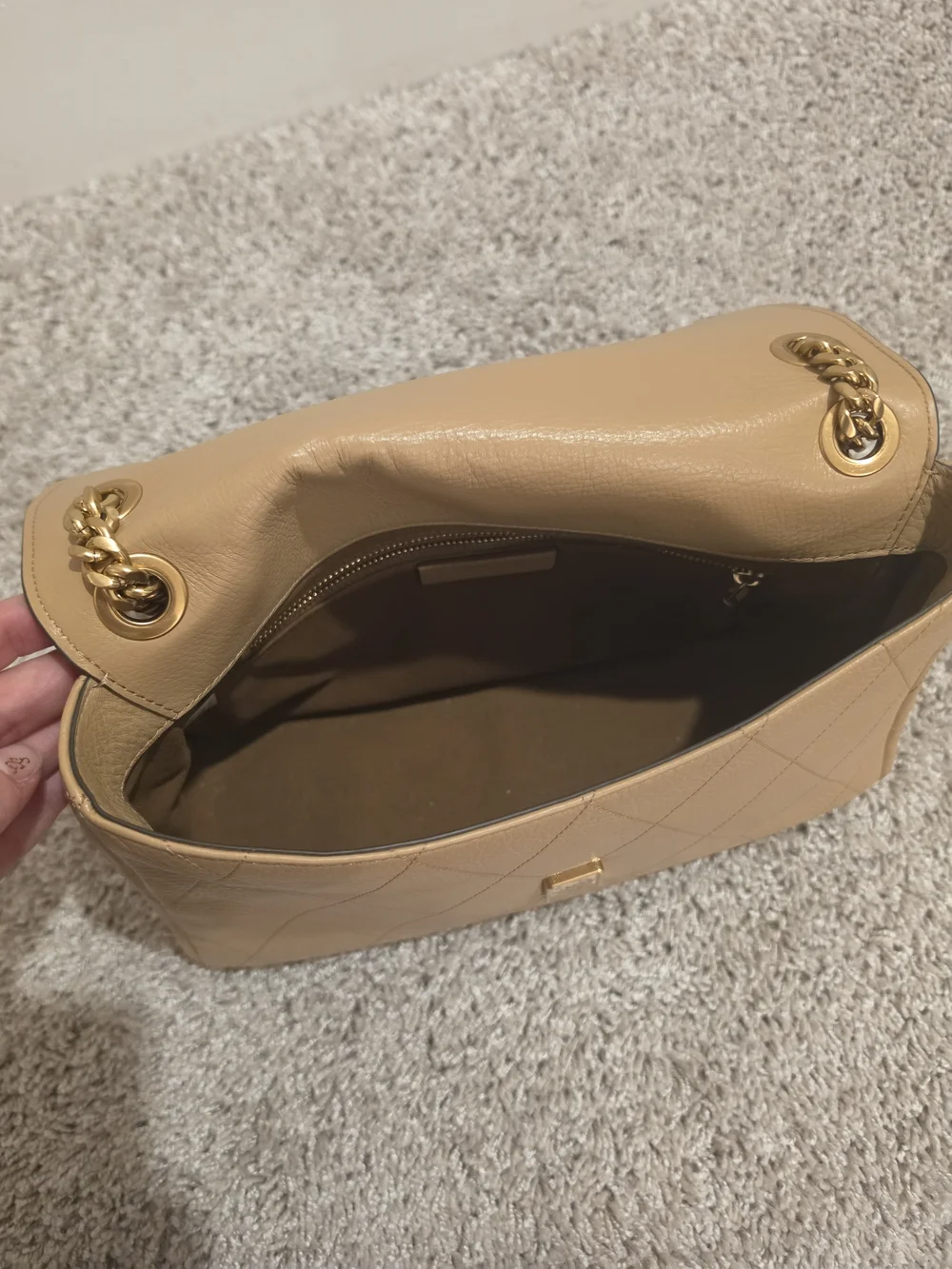 Like New! Charlie Quilted Leather -TORY BURCH - Sold Out Online